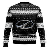 Hooktab Oldsmobile Ugly Christmas Sweater