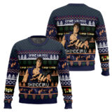 Hooktab Omae Wa Mou Shindeiru Fist Of The North Star Ugly Christmas Sweater