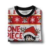 Hooktab One Piece Santa Ugly Christmas Sweater