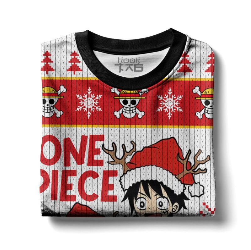 Hooktab One Piece Santa Ugly Christmas Sweater Hooktab One Piece Santa Ugly Christmas Sweater