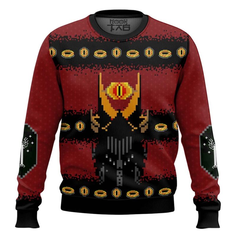 Hooktab One Ring To Rule Them All The Lord Of The Rings Ugly Christmas Sweater