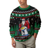 Hooktab Optimus Prime Transformers Ugly Christmas Sweater