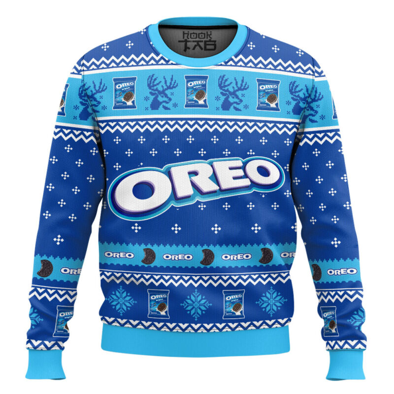 Hooktab Oreo Ugly Christmas Sweater