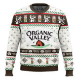 Hooktab Organic Valley Ugly Christmas Sweater