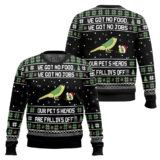 Hooktab Our Pets Heads Are Falling Off Dumb And Dumber Ugly Christmas Sweater