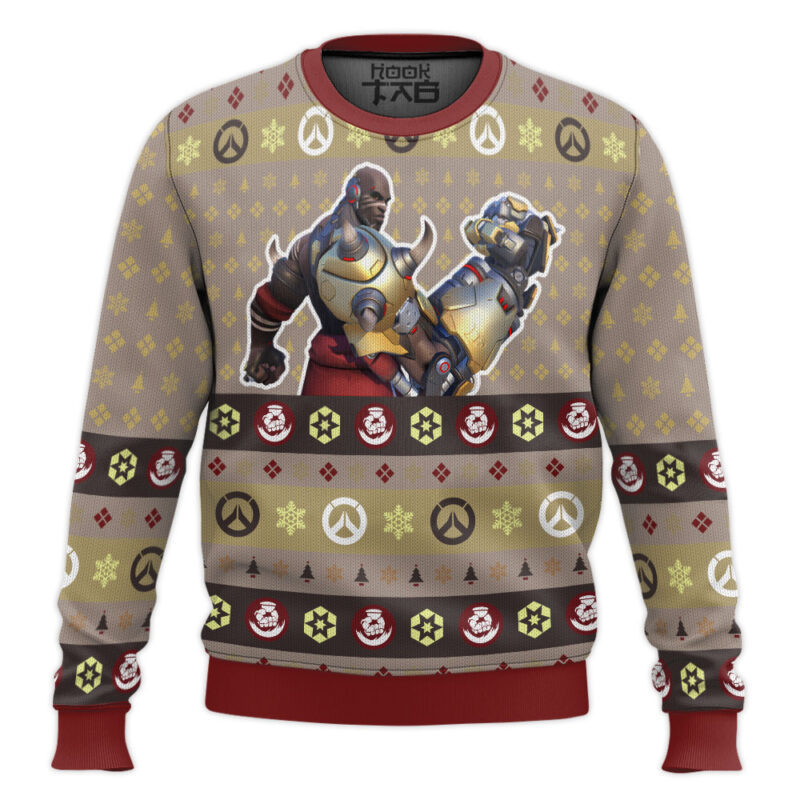 Hooktab Overwatch Doomfist Ugly Christmas Sweater