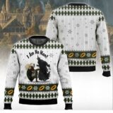 Hooktab Éowyn I Am No Man The Lord Of The Rings Ugly Christmas Sweater