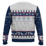 Hooktab Pabst Blue Ribbon Beer Ugly Christmas Sweater