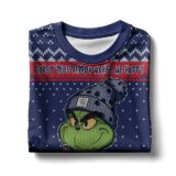 Hooktab Pabst Blue Ribbon Makes Me Happy Ugly Christmas Sweater