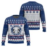 Hooktab Pabst Blue Ribbon Titties Funny Ugly Christmas Sweater