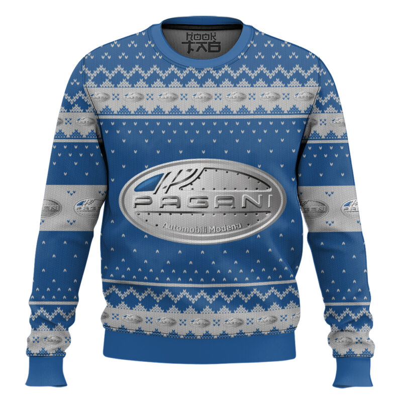 Hooktab Pagani Ugly Christmas Sweater