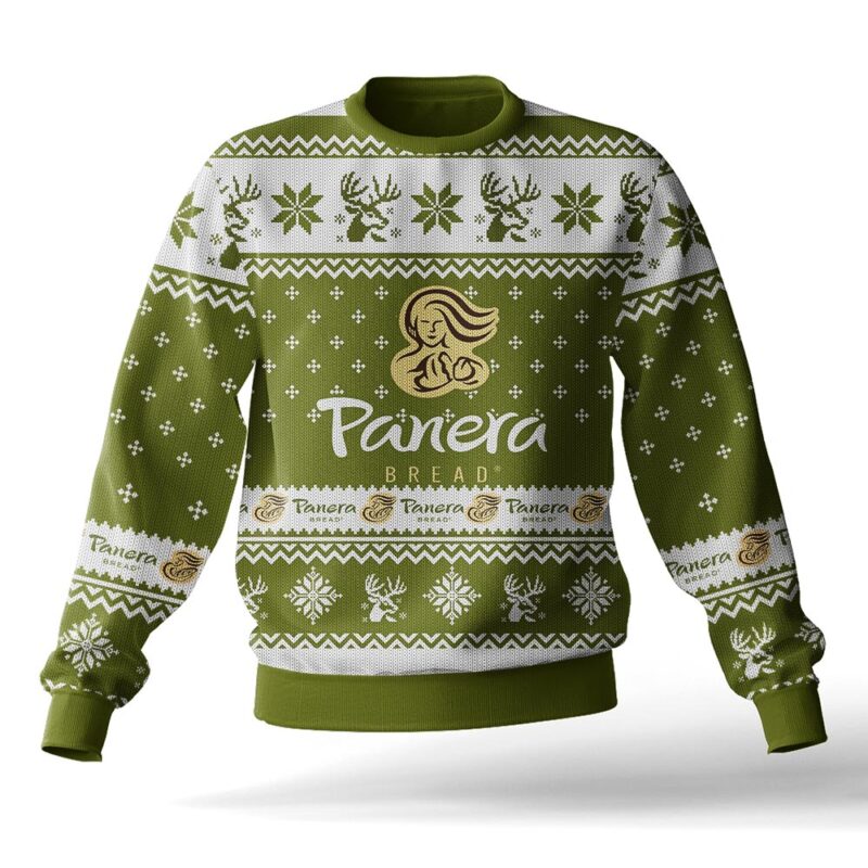 Hooktab Panera Bread Ugly Christmas Sweater Hooktab Panera Bread Ugly Christmas Sweater