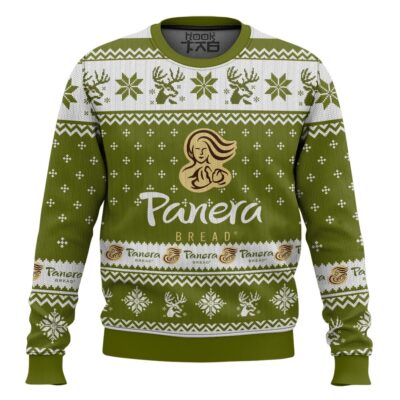 Hooktab Panera Bread Ugly Christmas Sweater