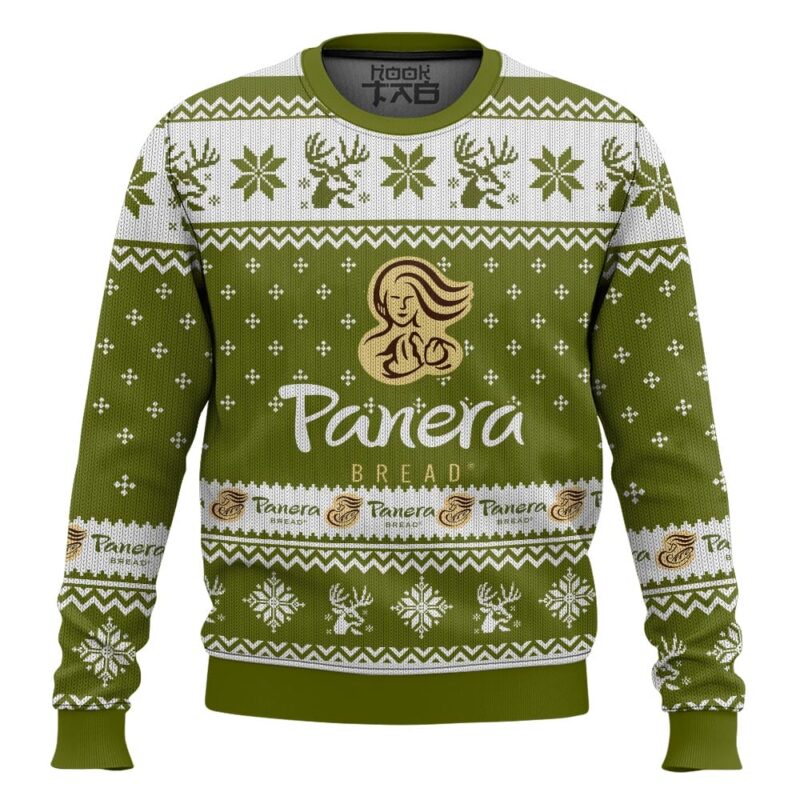 Hooktab Panera Bread Ugly Christmas Sweater