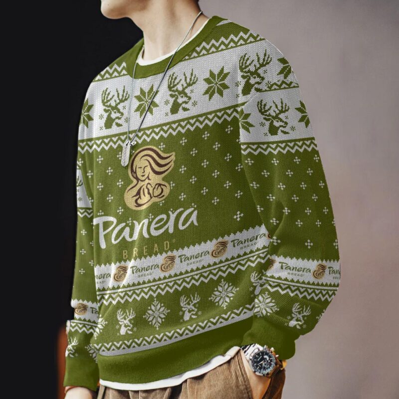 Hooktab Panera Bread Ugly Christmas Sweater Hooktab Panera Bread Ugly Christmas Sweater
