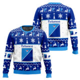 Hooktab parliament cigarettes Ugly Christmas Sweater