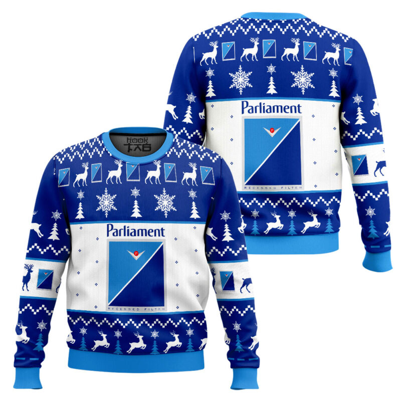Hooktab parliament cigarettes Ugly Christmas Sweater Hooktab parliament cigarettes Ugly Christmas Sweater