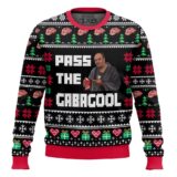 Hooktab Pass The Gabagool The Sopranos Ugly Christmas Sweater