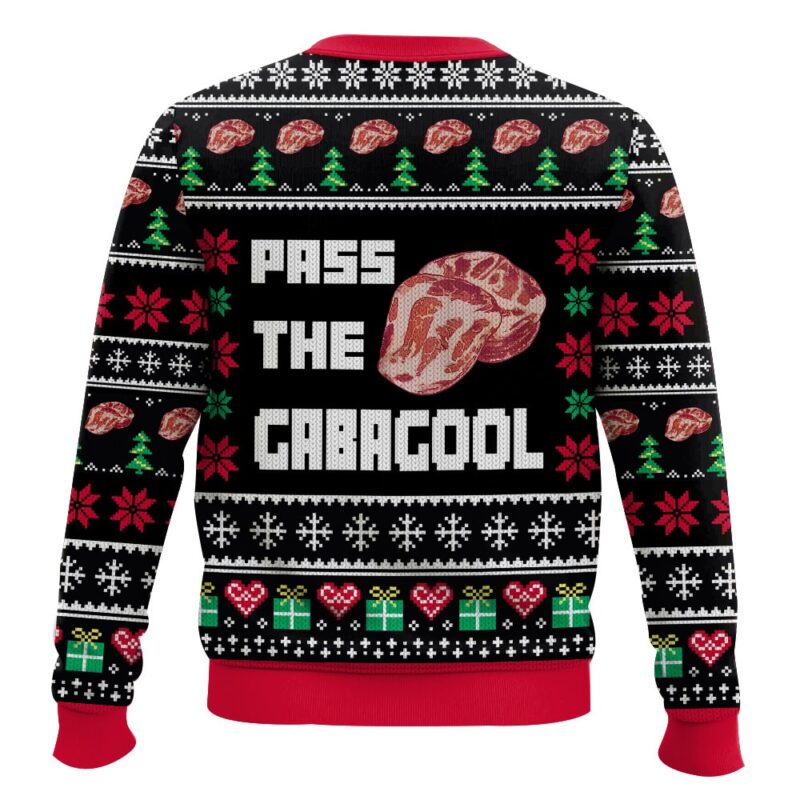 Hooktab Pass The Gabagool The Sopranos Ugly Christmas Sweater Hooktab Pass The Gabagool The Sopranos Ugly Christmas Sweater