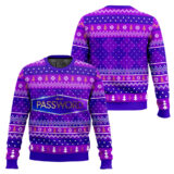 Hooktab Password Ugly Christmas Sweater