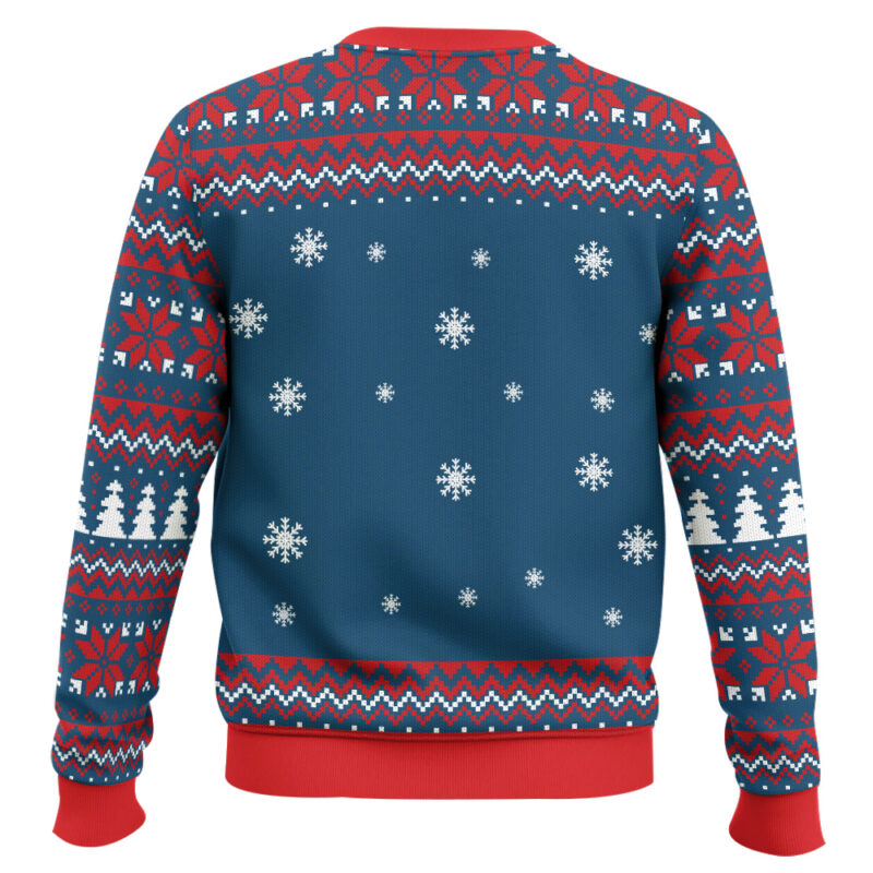 Hooktab Peace On Earth Ugly Christmas Sweater Hooktab Peace On Earth Ugly Christmas Sweater