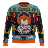 Hooktab Pennywise It Ugly Christmas Sweater