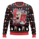 Hooktab Pennywise You Float My Boat It Ugly Christmas Sweater