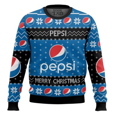 Hooktab Pepsi Merry Christmas Ugly Christmas Sweater