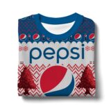 Hooktab Pepsi Ugly Christmas Sweater