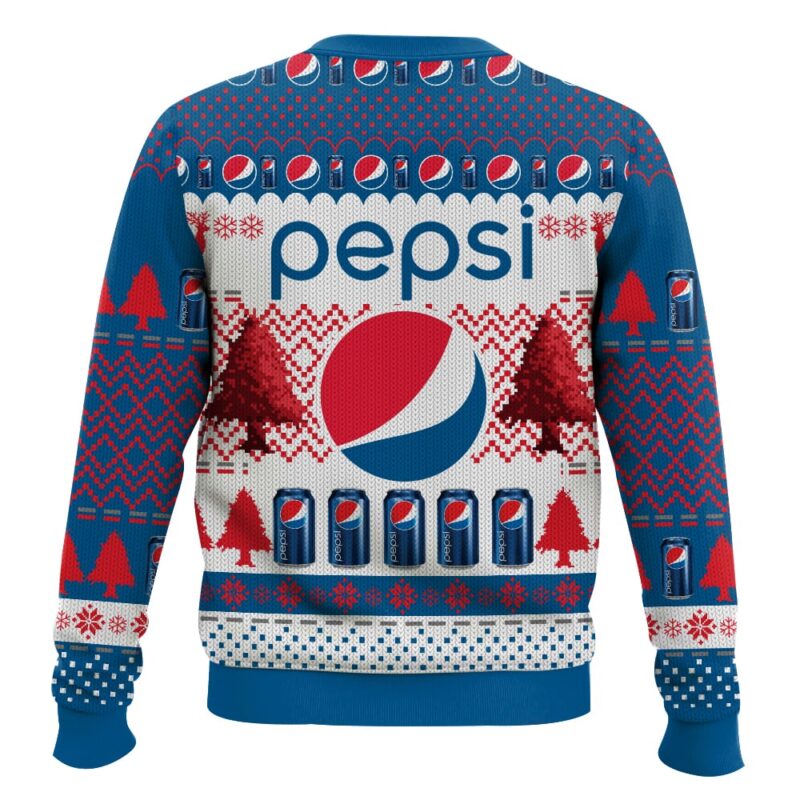 Hooktab Pepsi Ugly Christmas Sweater Hooktab Pepsi Ugly Christmas Sweater