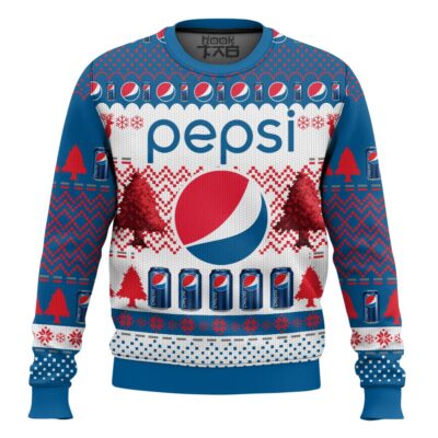 Hooktab Pepsi Ugly Christmas Sweater