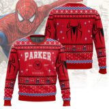 Hooktab Peter Parker Spiderman Ugly Christmas Sweater