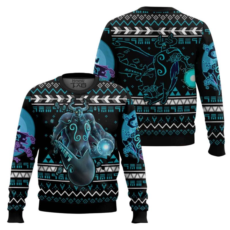 Hooktab Phantom The Legend Of Zelda Ugly Christmas Sweater Hooktab Phantom The Legend Of Zelda Ugly Christmas Sweater