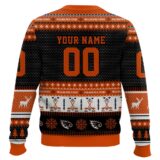 Hooktab Philadelphia Flyers - Custom Name And Number Ugly Sweater