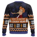 Hooktab Philip J. Fry Lousy Year Futurama Ugly Christmas Sweater