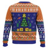 Hooktab Pine Tree Mario Bros Ugly Christmas Sweater