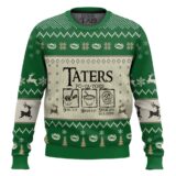 Hooktab Pinetree Taters Potatoes The Lord Of The Rings Ugly Christmas Sweater
