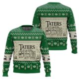 Hooktab Pinetree Taters Potatoes The Lord Of The Rings Ugly Christmas Sweater