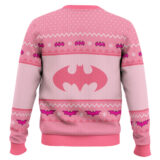 Hooktab Pink Batman Ugly Christmas Sweater