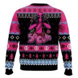 Hooktab Pink Deadpool Ugly Christmas Sweater