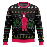 Hooktab Pink Nightmare Ralphie Parker A Christmas Story Ugly Christmas Sweater