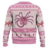 Hooktab Pink Xenomorph Alien Ugly Christmas Sweater