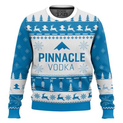 Hooktab Pinnacle Vodka Ugly Christmas Sweater