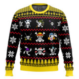 Hooktab Pirates Crews One Piece Ugly Christmas Sweater