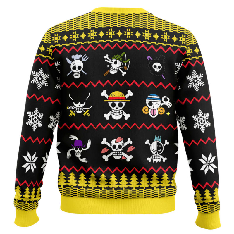 Hooktab Pirates Crews One Piece Ugly Christmas Sweater Hooktab Pirates Crews One Piece Ugly Christmas Sweater