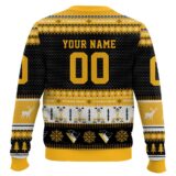 Hooktab Pittsburgh Penguins - Custom Name And Number Ugly Sweater