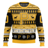 Hooktab Pittsburgh Pirates - Custom Name And Number Ugly Sweater