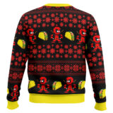 Hooktab Pixel Deadpool Ugly Christmas Sweater
