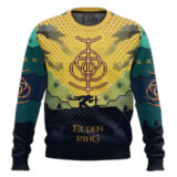 Hooktab Pixelart Elden Ring Ugly Christmas Sweater