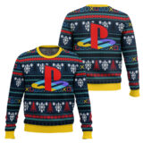 Hooktab Playstation Ugly Christmas Sweater